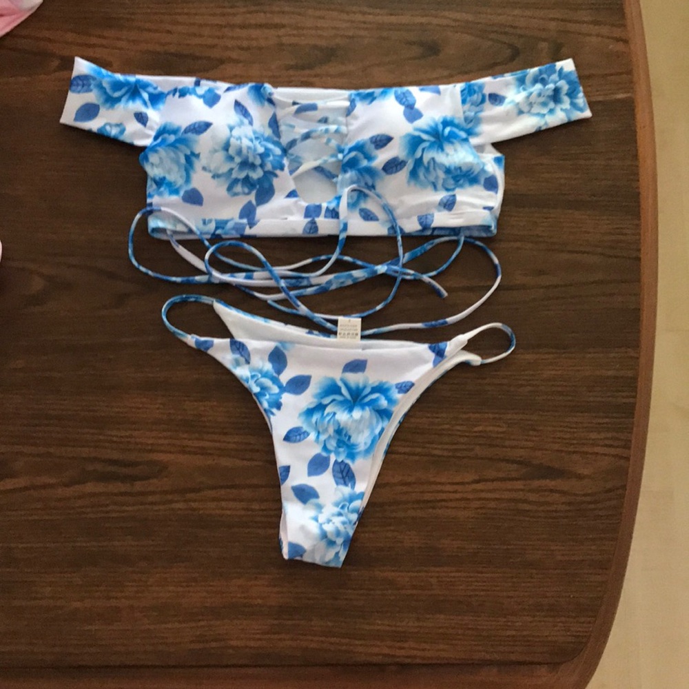 Zaful Floral Bikini Size S
